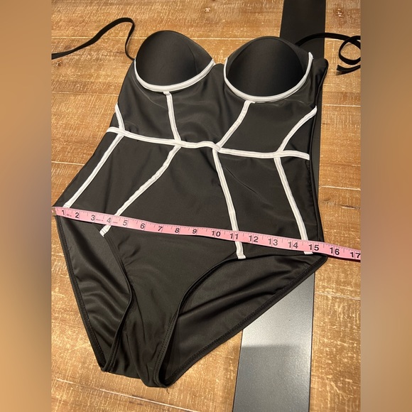 Strapless One-Piece Padded Bathing Suit - Picture 8 of 10